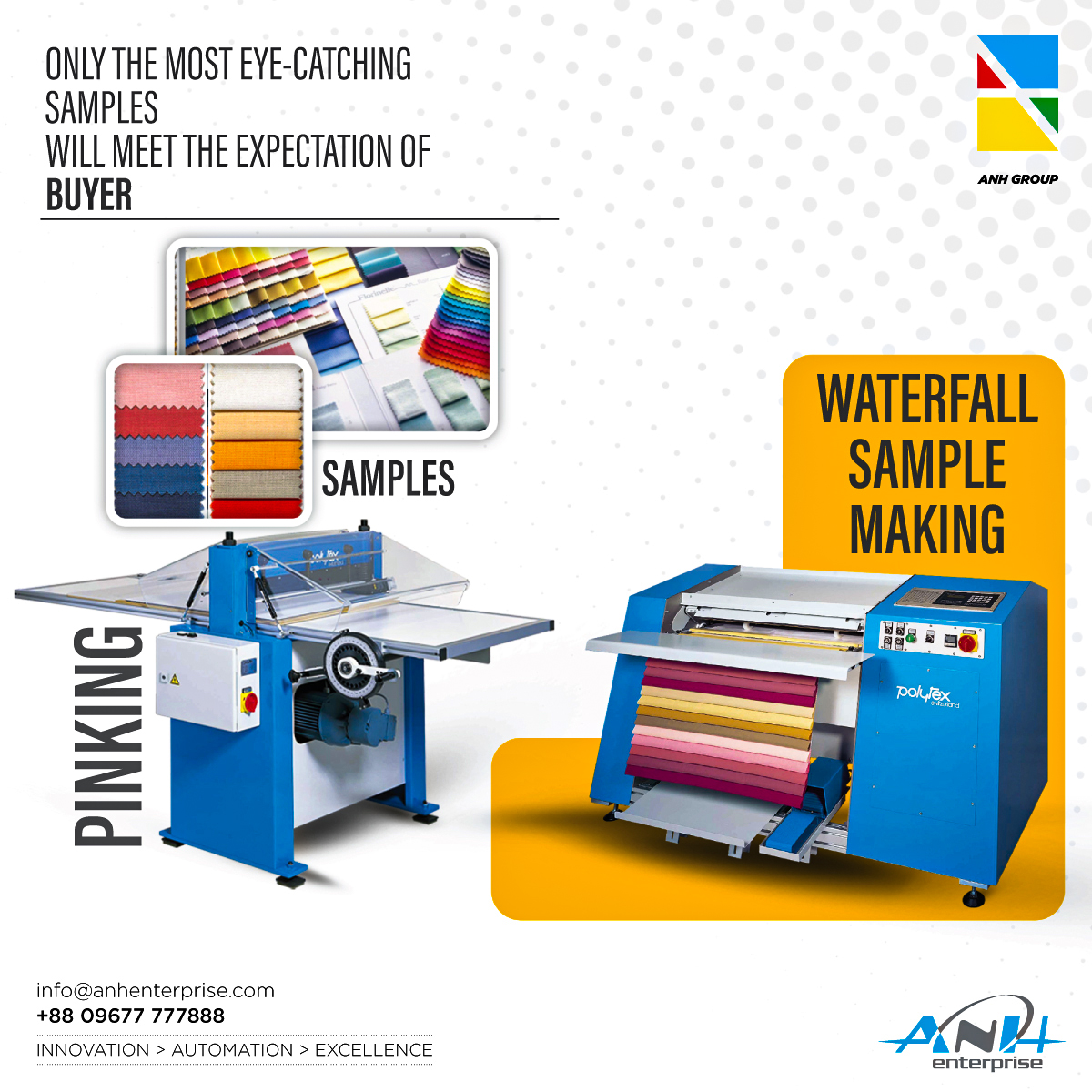 Waterfall Sample Making - ANH Enterprise