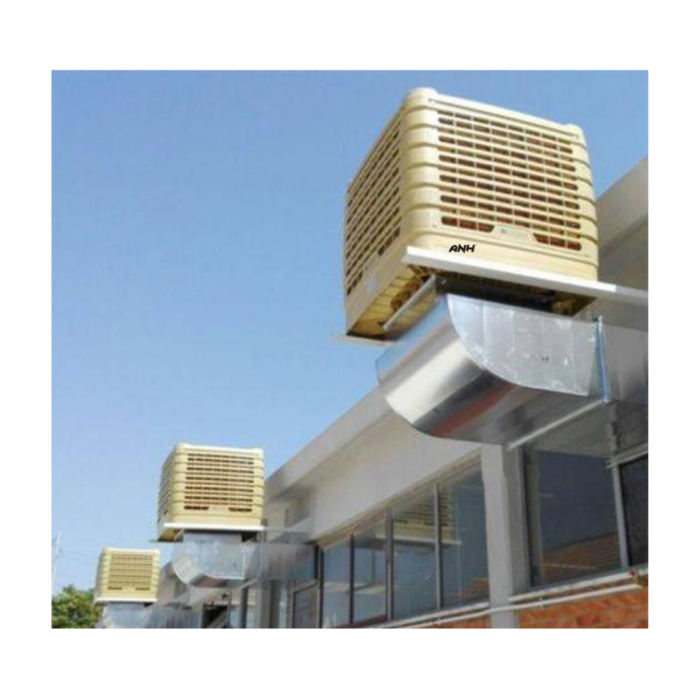 Energy Saving Roof Evaporative Cooling System Industrial Air Coolers ...
